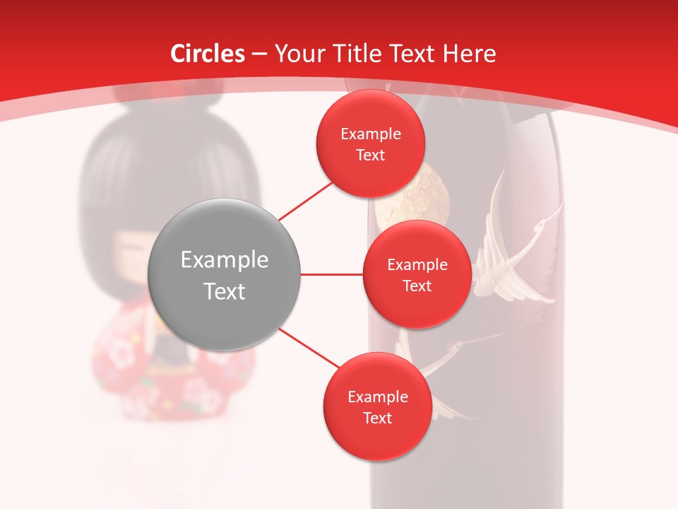 Touristic Asia Kimono PowerPoint Template