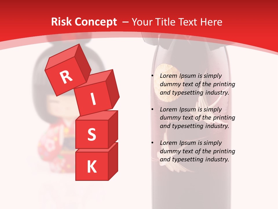 Touristic Asia Kimono PowerPoint Template