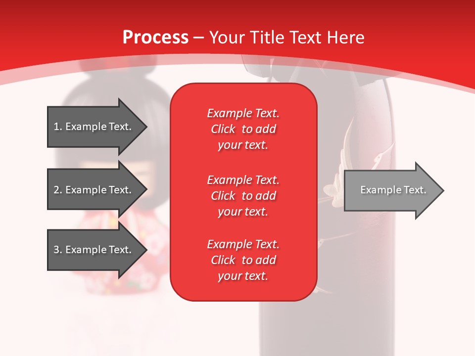 Touristic Asia Kimono PowerPoint Template