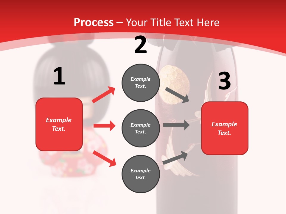 Touristic Asia Kimono PowerPoint Template