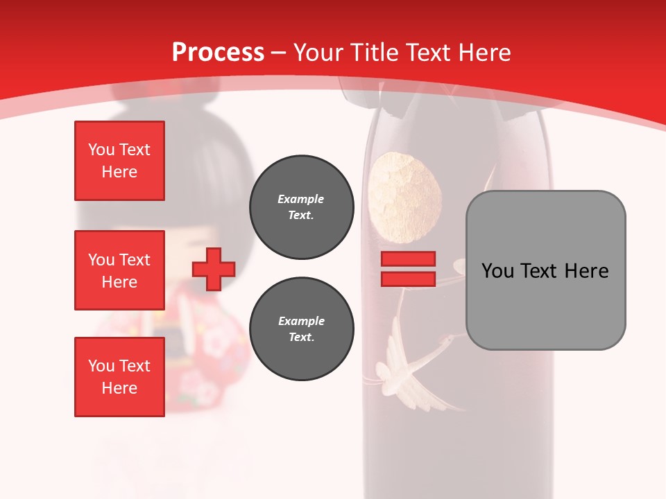 Touristic Asia Kimono PowerPoint Template