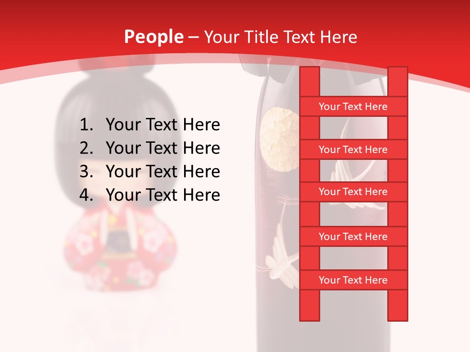 Touristic Asia Kimono PowerPoint Template