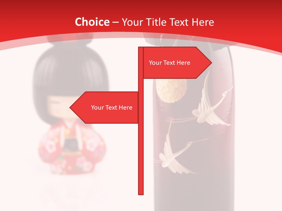 Touristic Asia Kimono PowerPoint Template