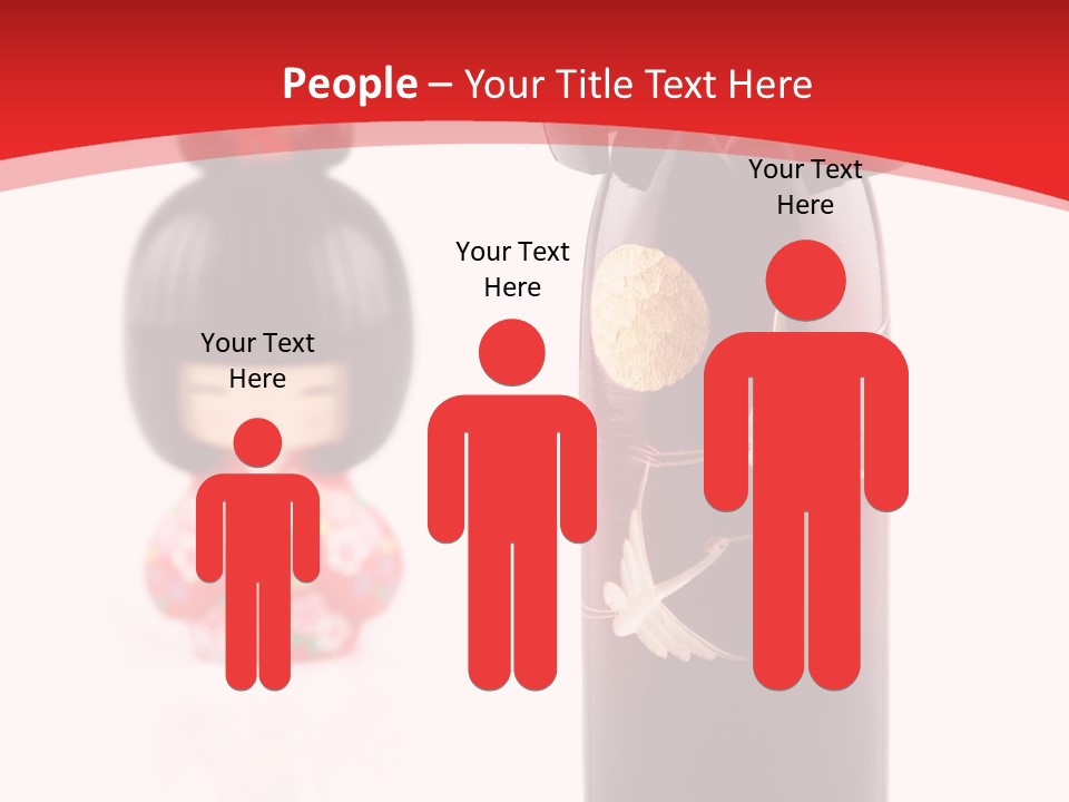 Touristic Asia Kimono PowerPoint Template