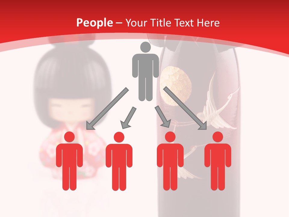 Touristic Asia Kimono PowerPoint Template