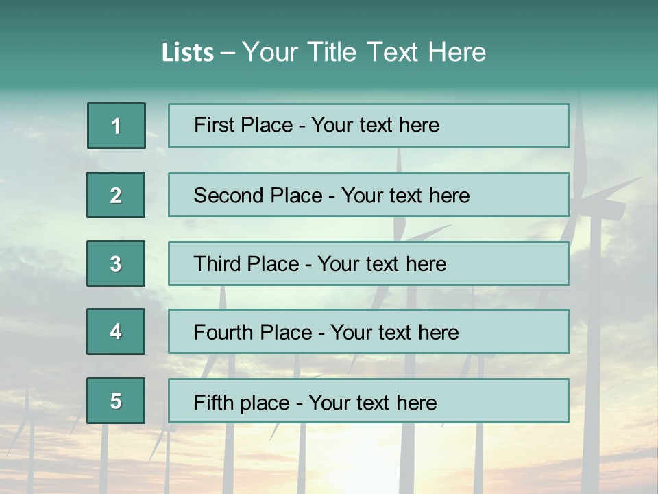 Warming Protected Sustainable PowerPoint Template