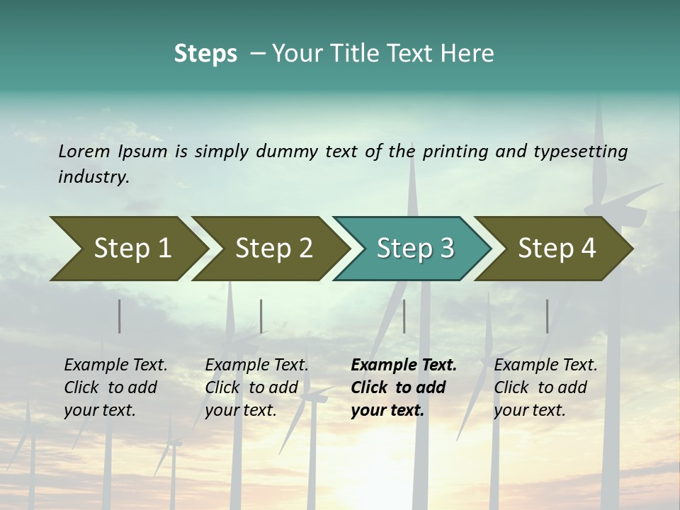 Warming Protected Sustainable PowerPoint Template