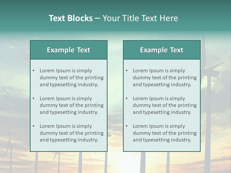 Warming Protected Sustainable PowerPoint Template