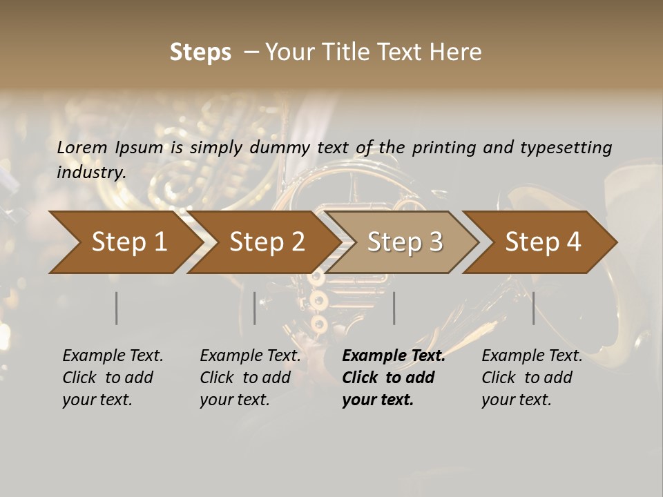 Excellent Professional Occupation Tune PowerPoint Template