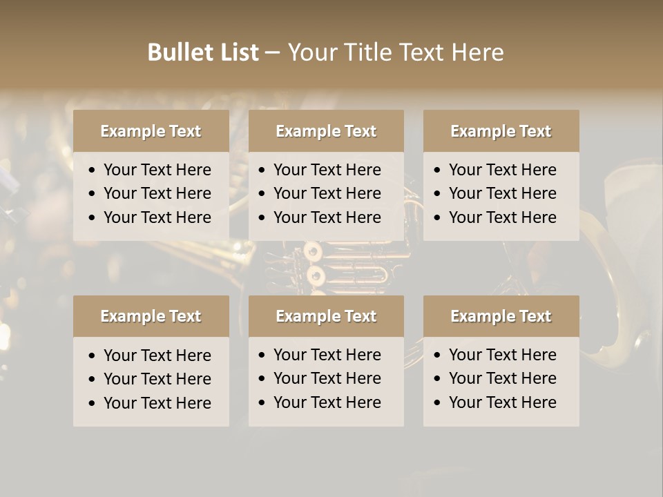 Excellent Professional Occupation Tune PowerPoint Template