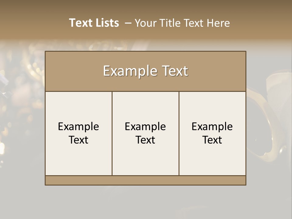 Excellent Professional Occupation Tune PowerPoint Template
