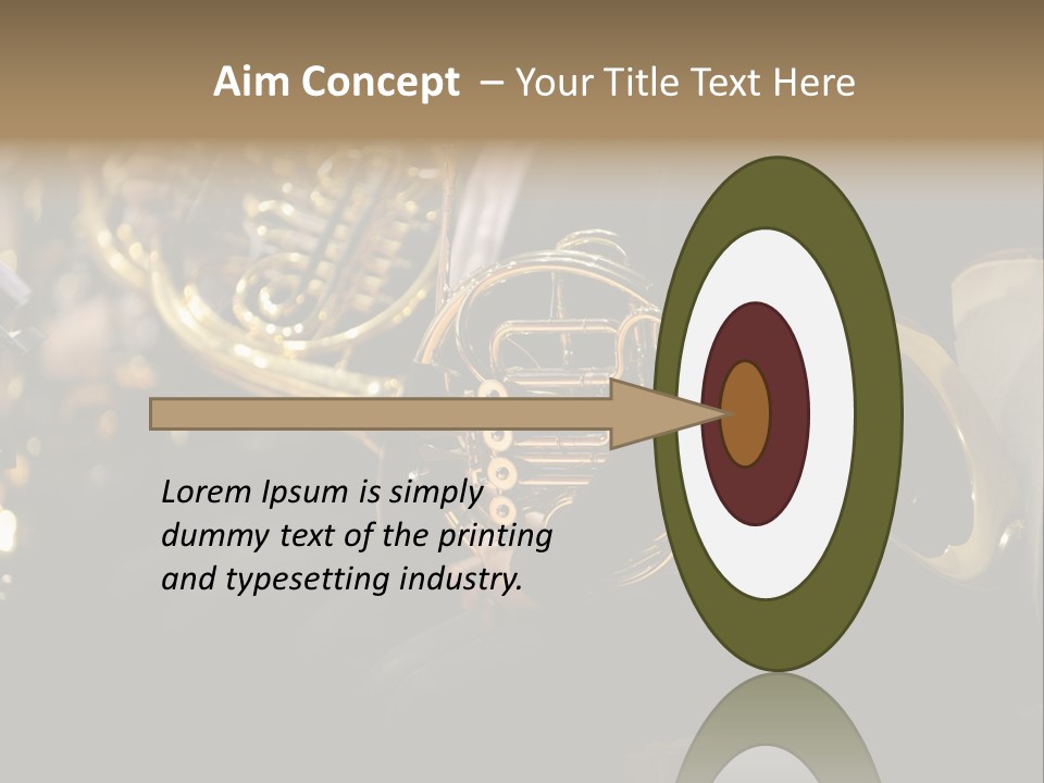 Excellent Professional Occupation Tune PowerPoint Template