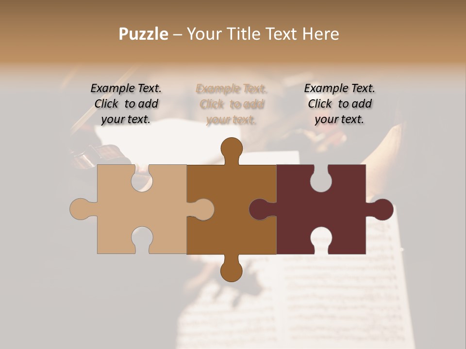 Professional Occupation Violinist Classical Concert PowerPoint Template