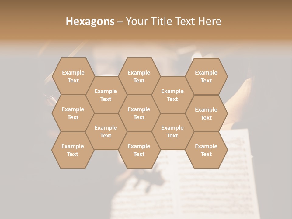 Professional Occupation Violinist Classical Concert PowerPoint Template