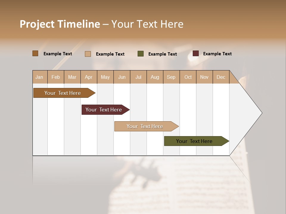 Professional Occupation Violinist Classical Concert PowerPoint Template