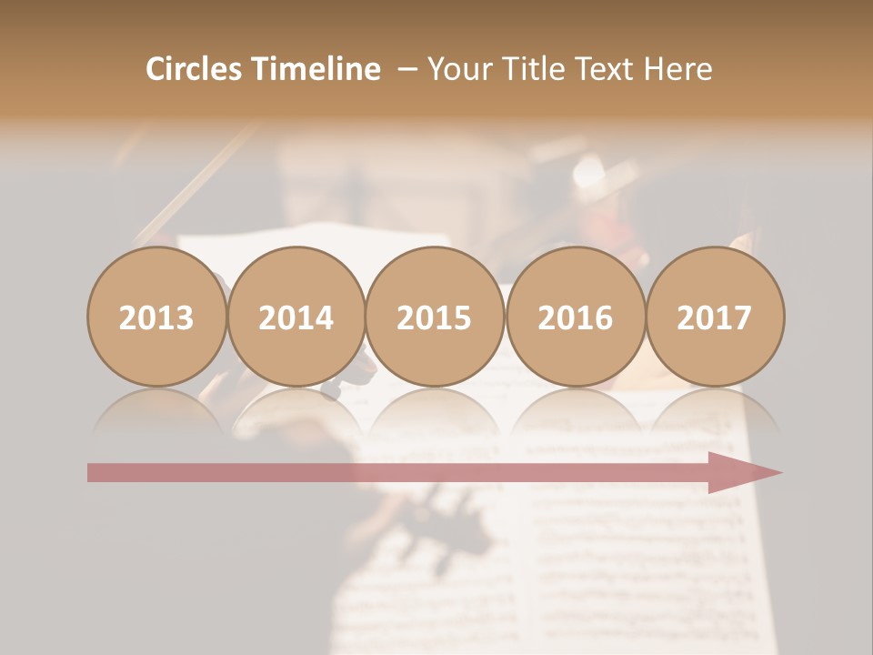 Professional Occupation Violinist Classical Concert PowerPoint Template