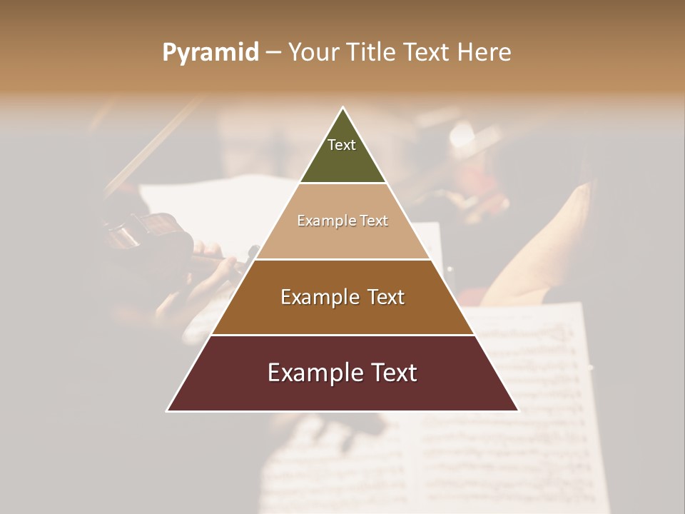 Professional Occupation Violinist Classical Concert PowerPoint Template