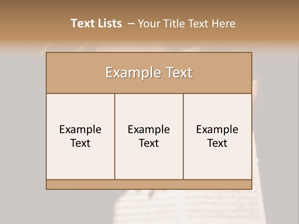 Professional Occupation Violinist Classical Concert PowerPoint Template