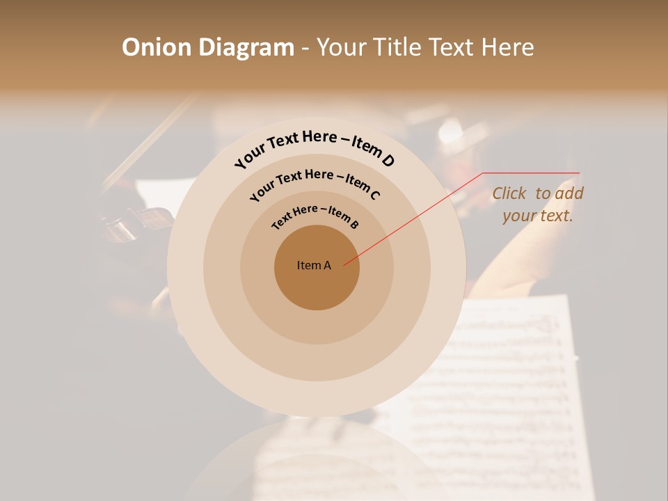 Professional Occupation Violinist Classical Concert PowerPoint Template