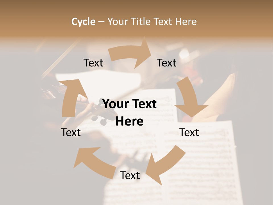 Professional Occupation Violinist Classical Concert PowerPoint Template