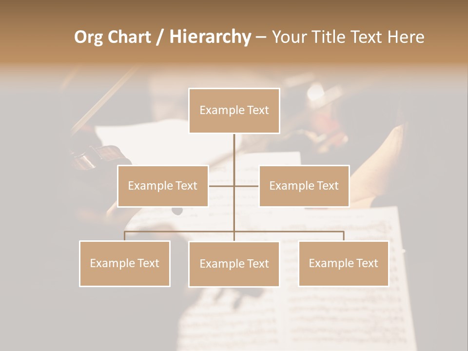 Professional Occupation Violinist Classical Concert PowerPoint Template