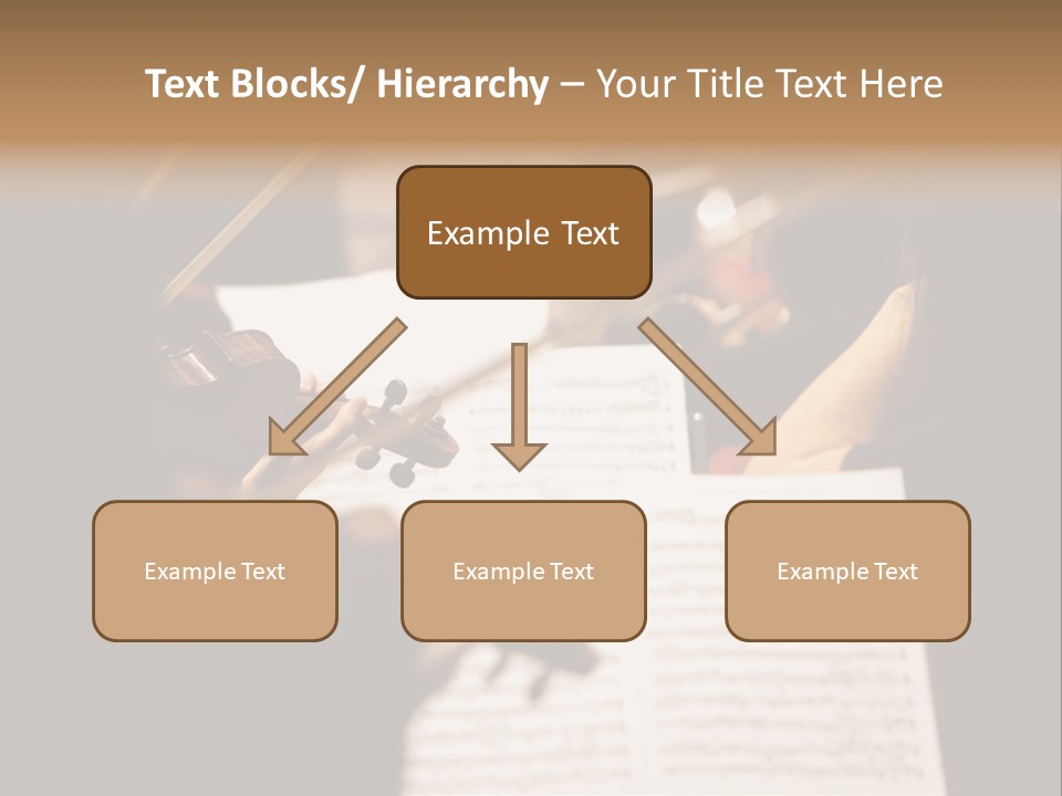Professional Occupation Violinist Classical Concert PowerPoint Template
