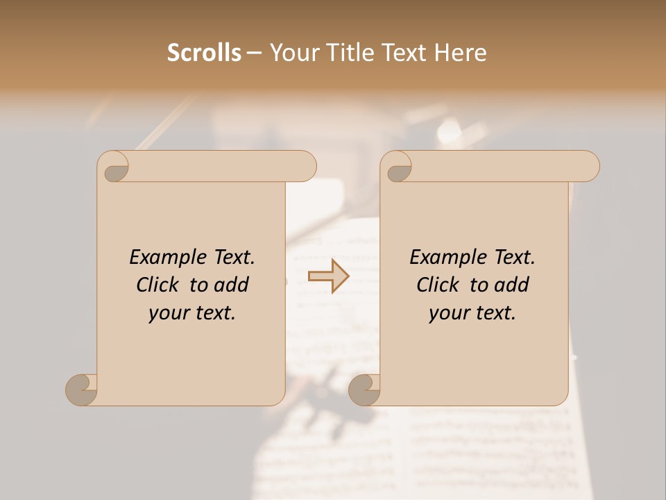 Professional Occupation Violinist Classical Concert PowerPoint Template