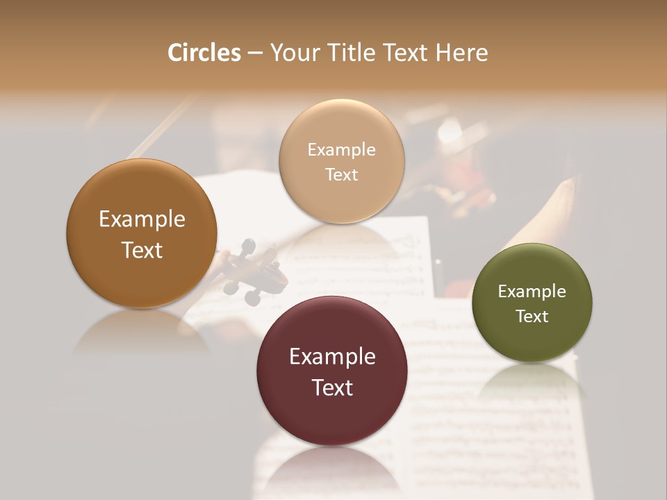 Professional Occupation Violinist Classical Concert PowerPoint Template