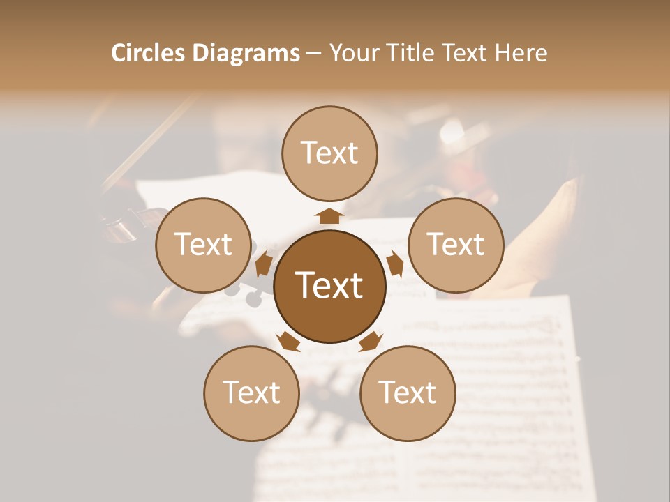 Professional Occupation Violinist Classical Concert PowerPoint Template