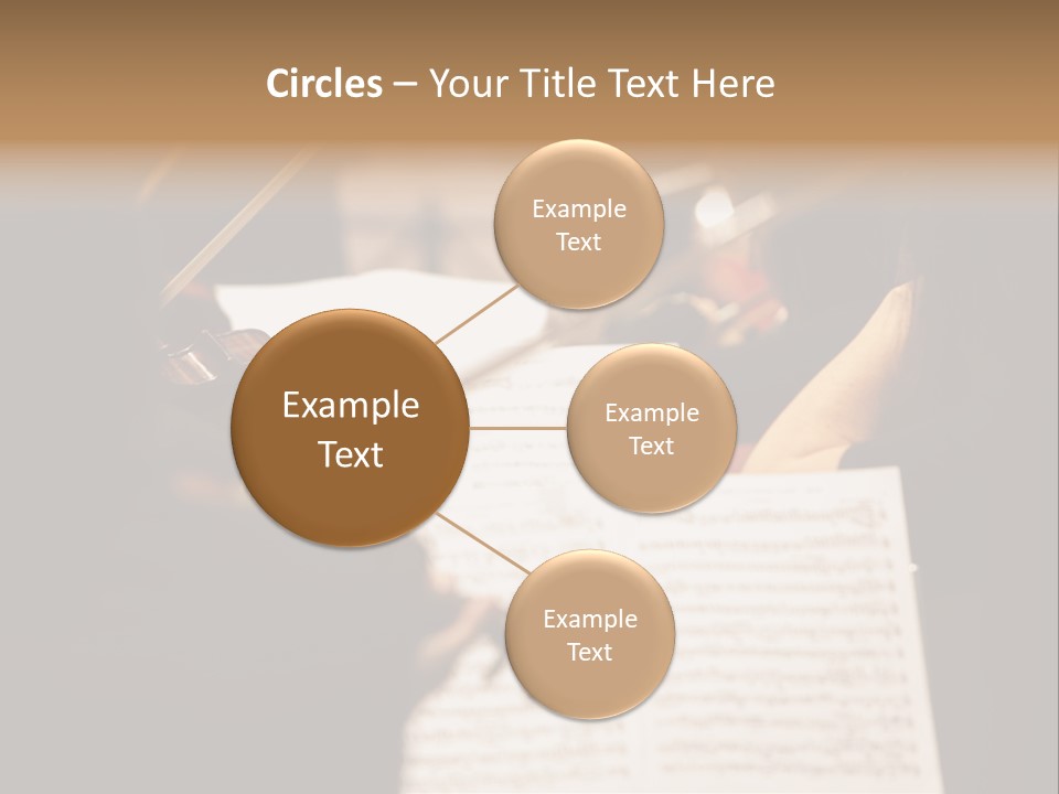 Professional Occupation Violinist Classical Concert PowerPoint Template