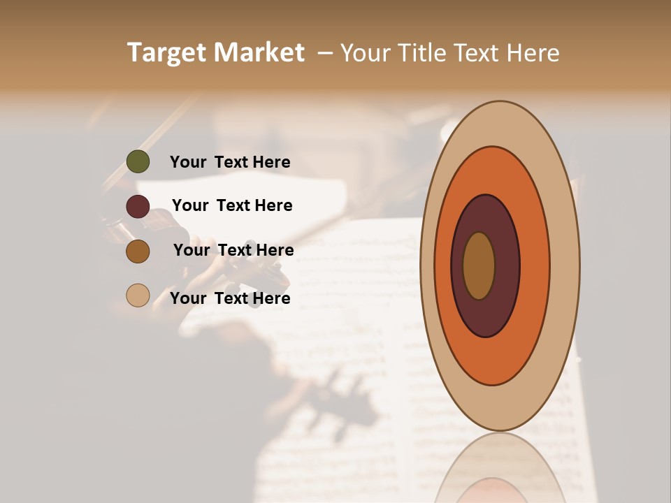 Professional Occupation Violinist Classical Concert PowerPoint Template