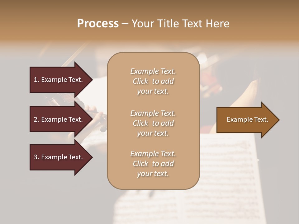 Professional Occupation Violinist Classical Concert PowerPoint Template