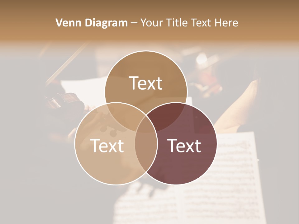 Professional Occupation Violinist Classical Concert PowerPoint Template