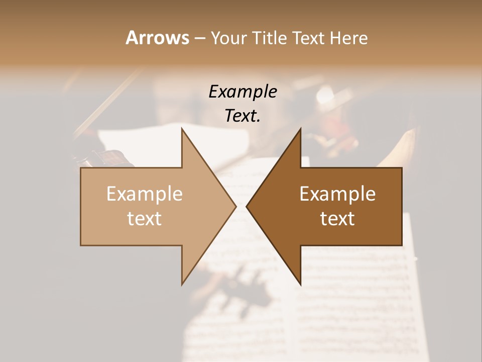 Professional Occupation Violinist Classical Concert PowerPoint Template