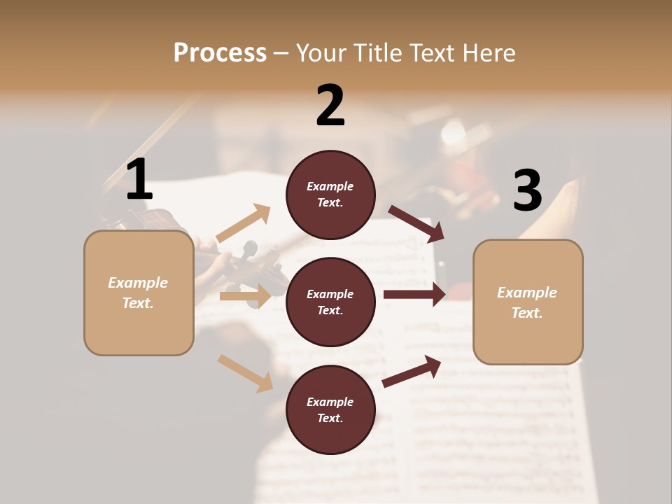 Professional Occupation Violinist Classical Concert PowerPoint Template