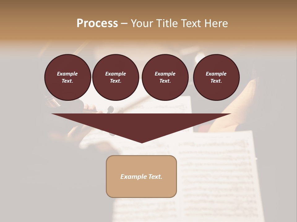 Professional Occupation Violinist Classical Concert PowerPoint Template