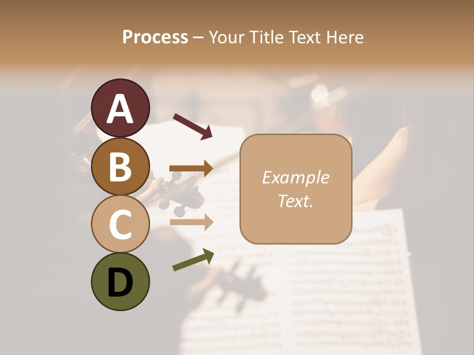 Professional Occupation Violinist Classical Concert PowerPoint Template