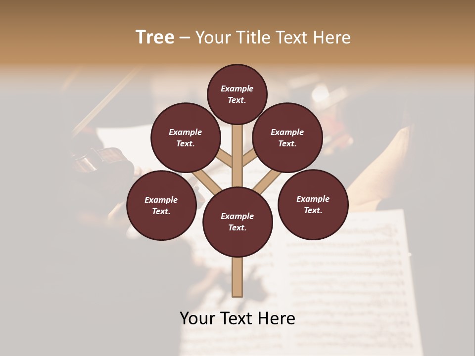 Professional Occupation Violinist Classical Concert PowerPoint Template