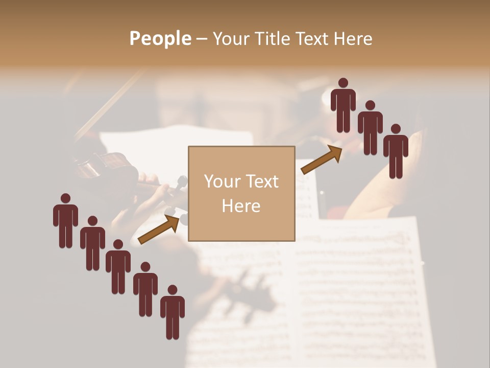 Professional Occupation Violinist Classical Concert PowerPoint Template