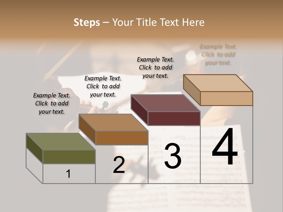 Professional Occupation Violinist Classical Concert PowerPoint Template