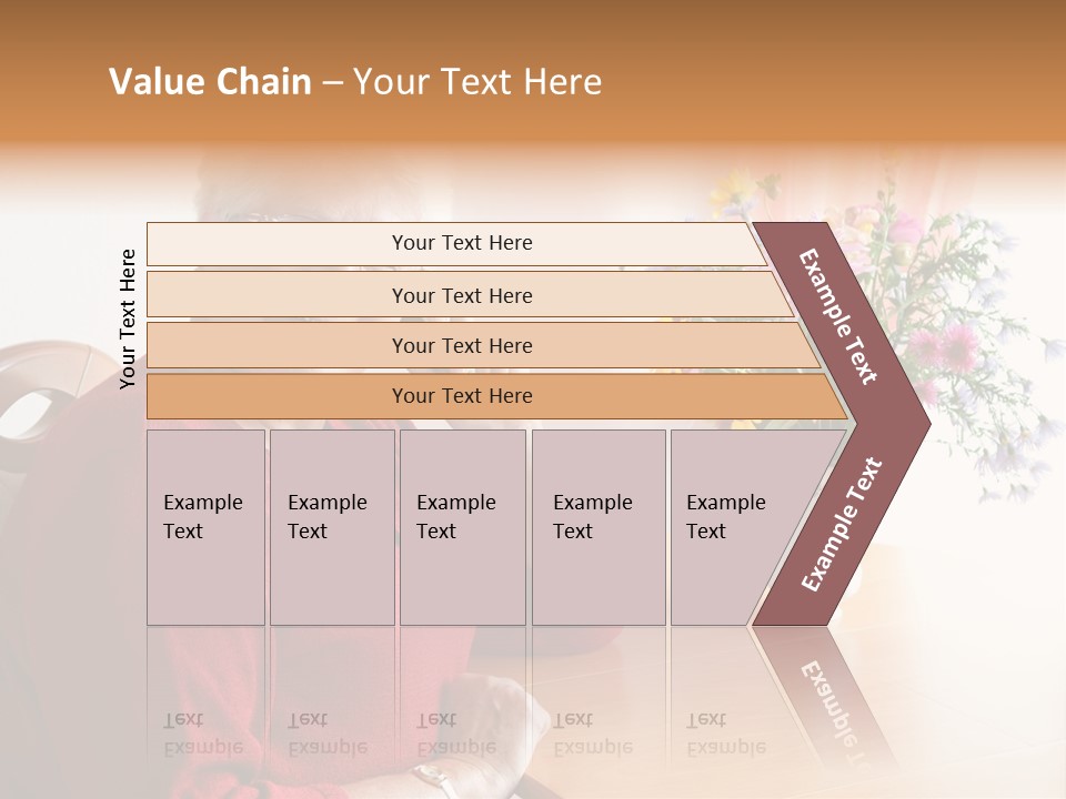 Granny Happiness Pensioner PowerPoint Template