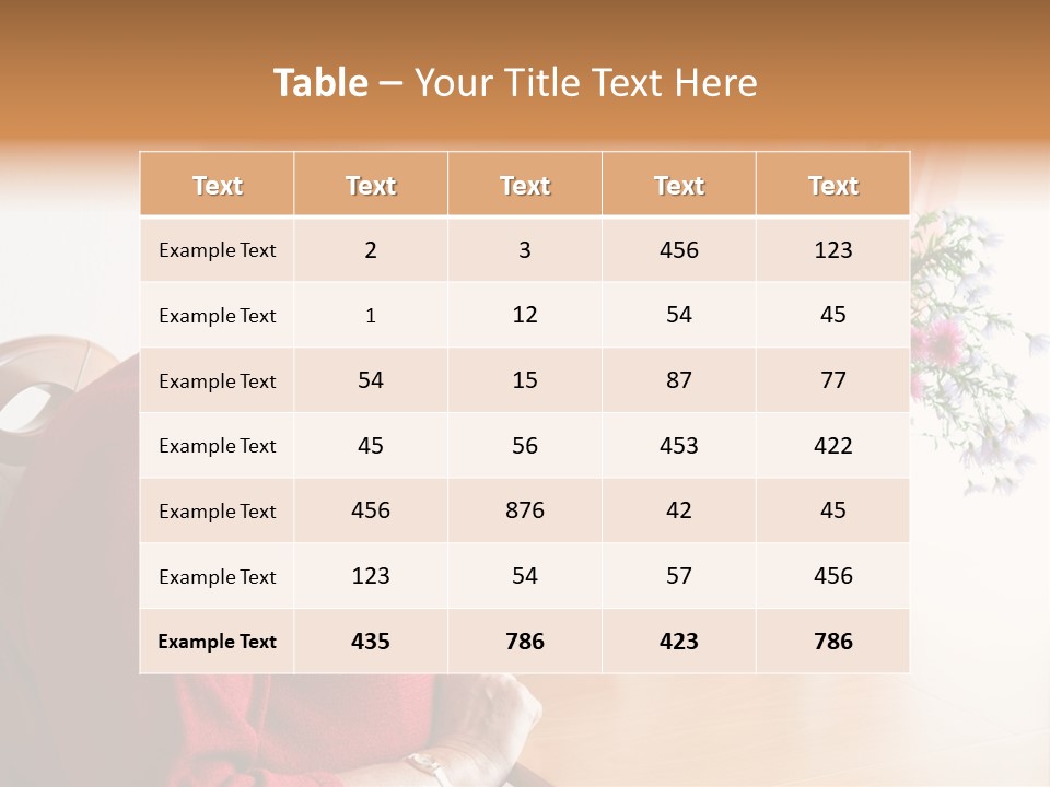 Granny Happiness Pensioner PowerPoint Template
