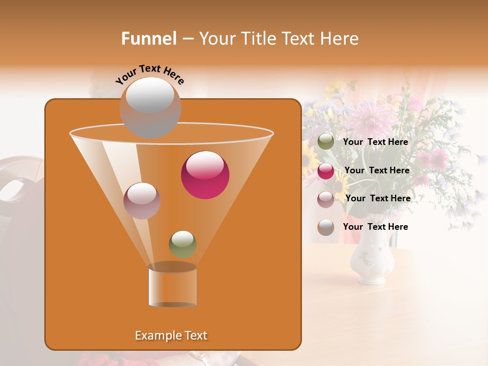 Granny Happiness Pensioner PowerPoint Template