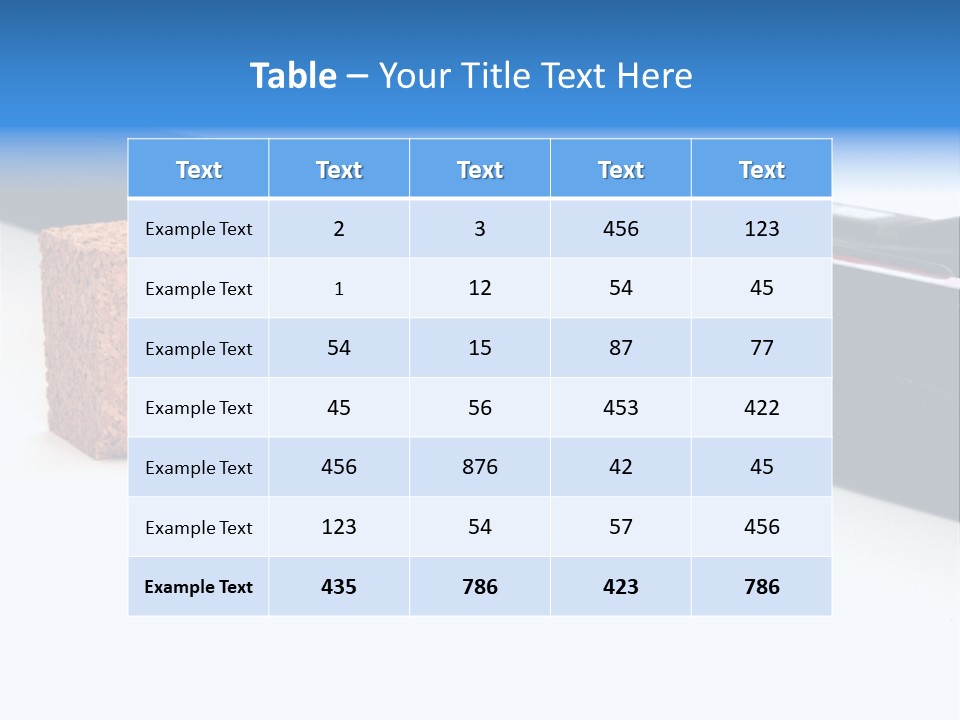 Equipment Surface Running PowerPoint Template