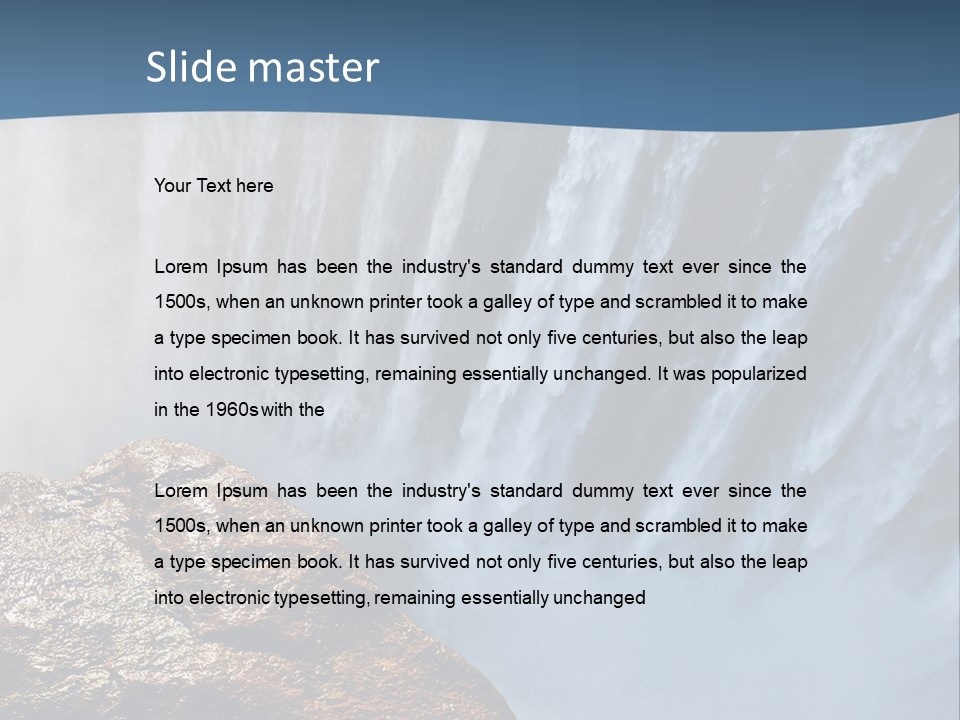 Sightseeing Scenic Outdoor PowerPoint Template