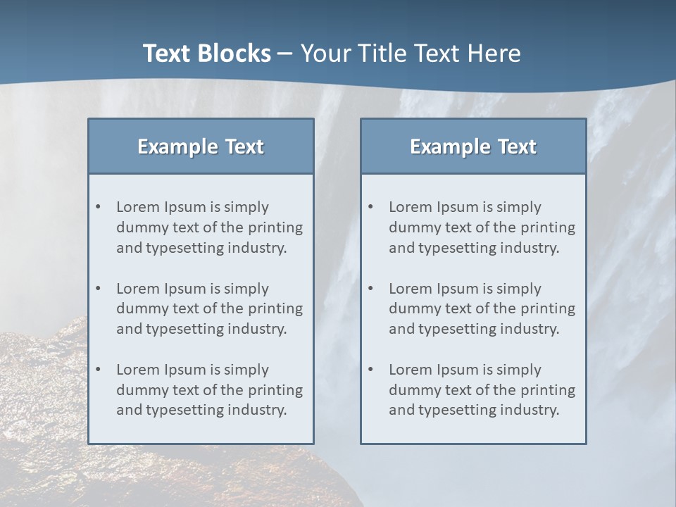 Sightseeing Scenic Outdoor PowerPoint Template
