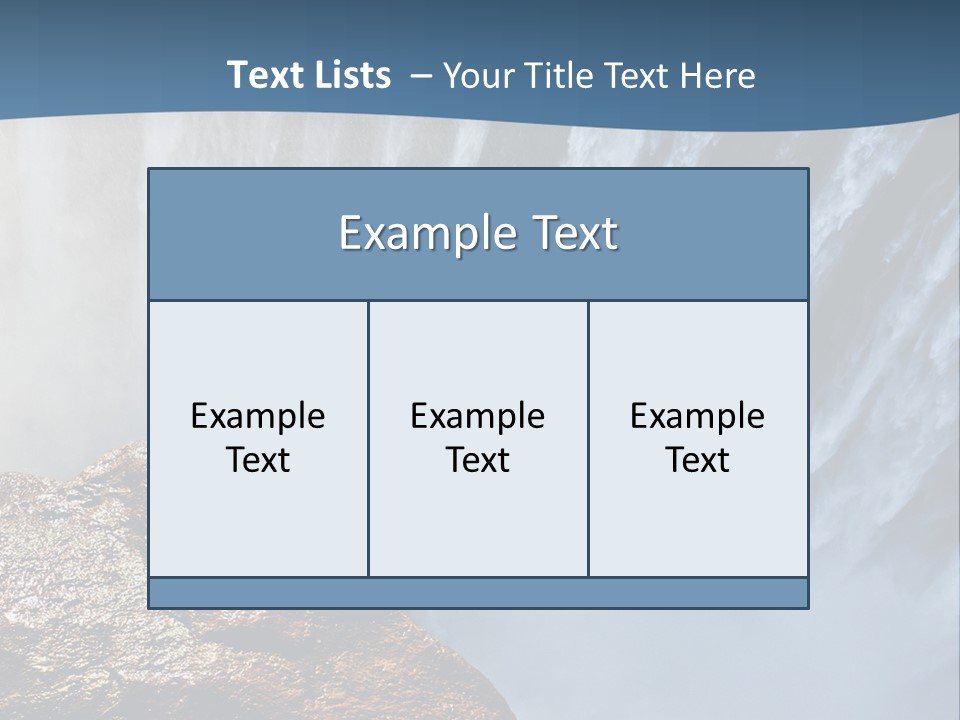 Sightseeing Scenic Outdoor PowerPoint Template