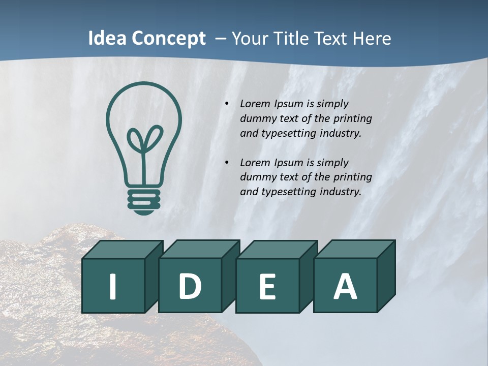 Sightseeing Scenic Outdoor PowerPoint Template