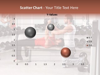 Instructor Bench Caucasian PowerPoint Template