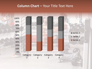 Instructor Bench Caucasian PowerPoint Template